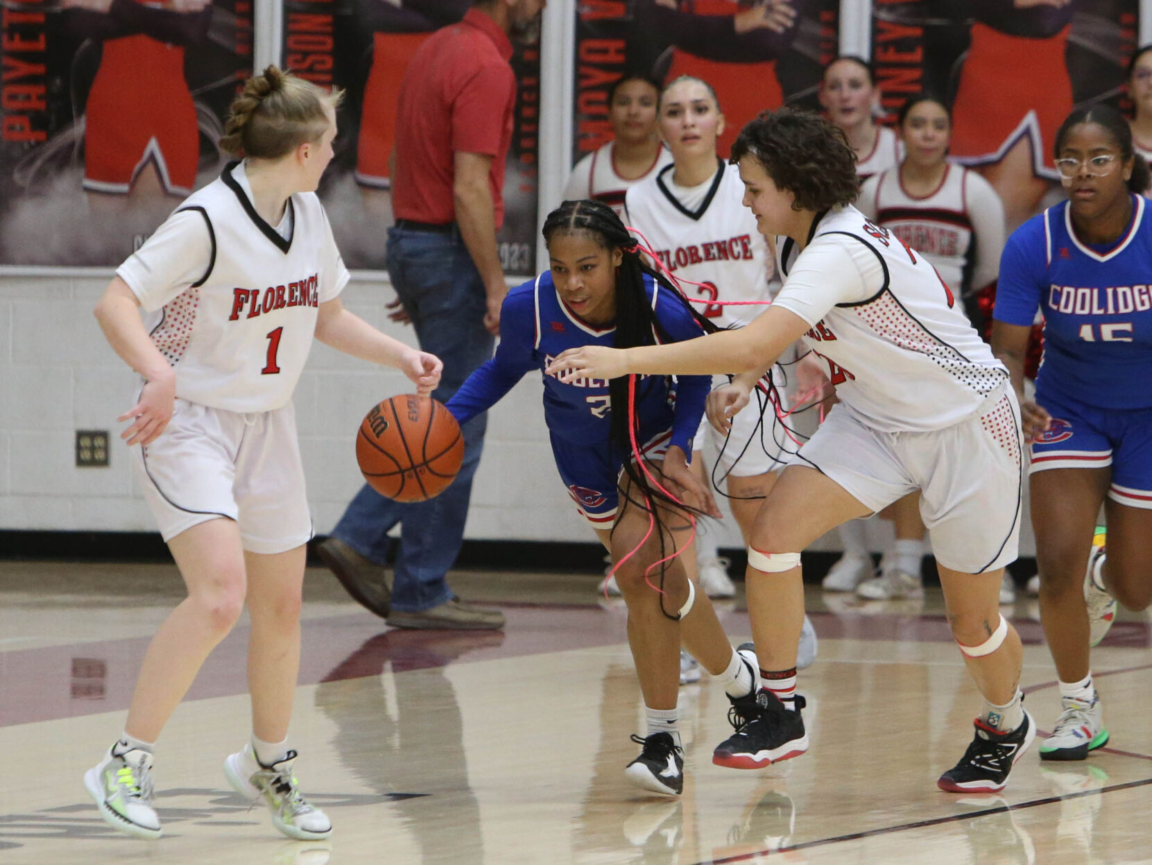 Florence vs. Coolidge girl's basketball